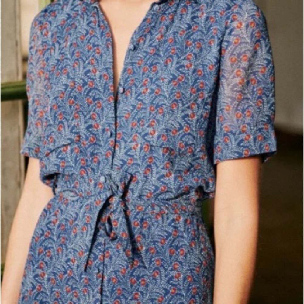 EUC Sezane Jeanne Dress Robe - Picture 2 of 6